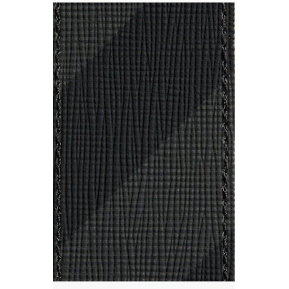 Burberry Louis Reversible Check Leather Belt Charcoal Graphite Size 105 / 42 - Picture 11 of 13